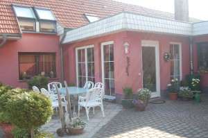 Die Pension von Außen